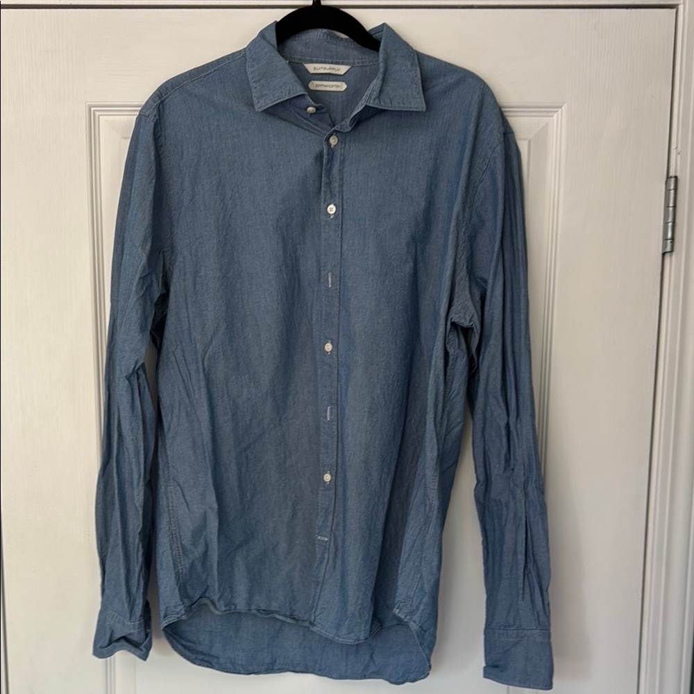 Suitsupply Blue Dress Shirt Classic and Refined